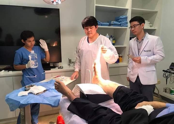 مستشفى الدكتور بي في تايلند 2024 علاج جروح القدم السكري والغرغرينا بدون بتر